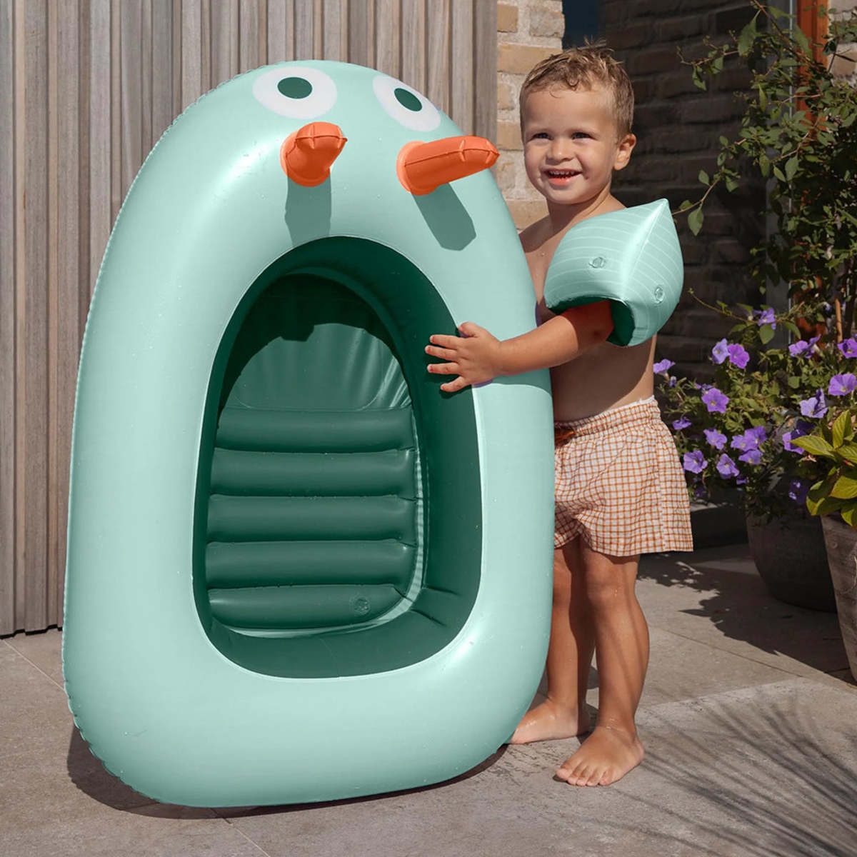 Quut Inflatable Boat - Garden Green - Image 3 of 4