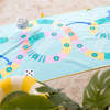 Quut Play Towel Large Snakes & Ladders Towel - Multicolour - Thumbnail 4