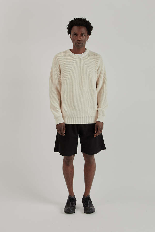 Batoner Signature Crew Neck - Ivory | Garmentory