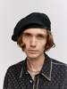 TAKAHIROMIYASHITA The Soloist. Wool Type 2 Beret - Black - Thumbnail 1