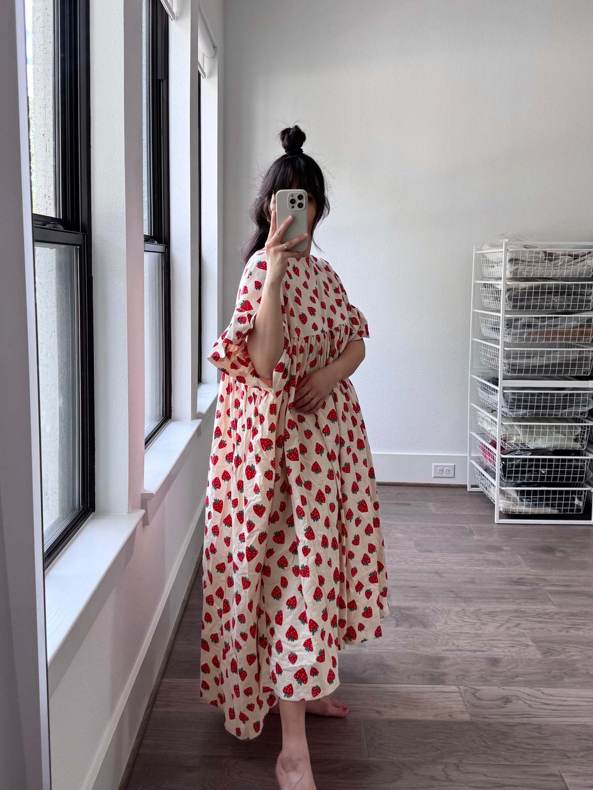 Nettle Studios Mushroom Dress - Red/Ivory | Garmentory