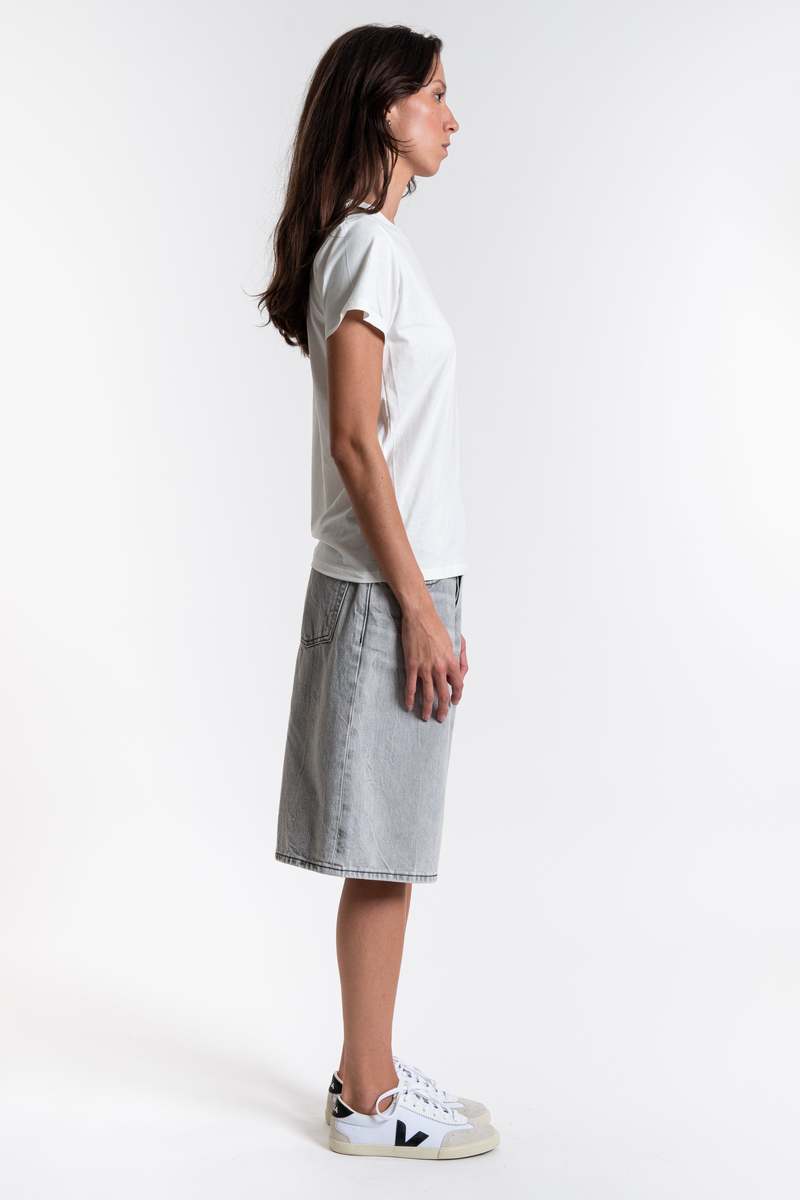 Baserange Regenerated Cotton Tee - Undyed