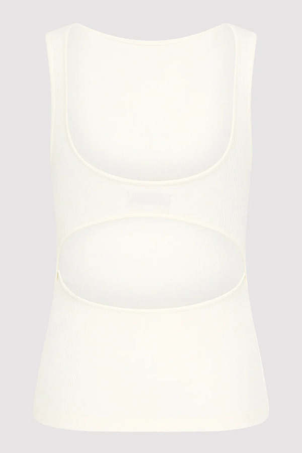 St. Agni Rib Bateau Cut Out Top