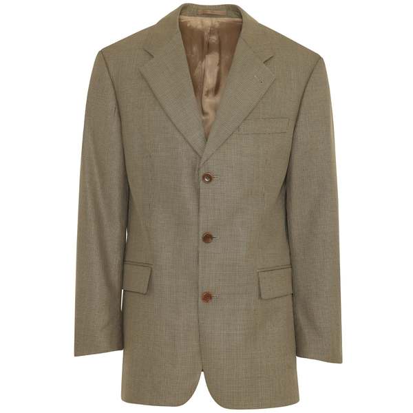 HUGO BOSS (Germany) 90s, E. Thomas Silk-Wool, Birdseye Weave