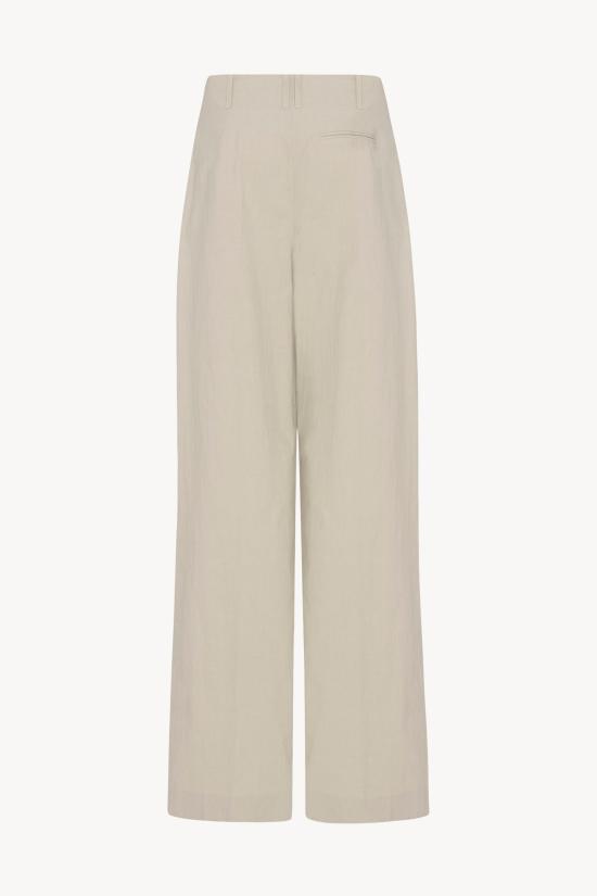 The Row Straight Pants - Beige | Garmentory