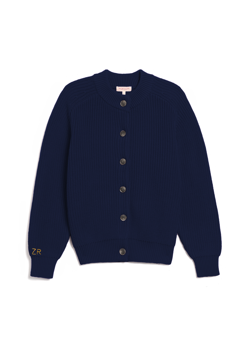 demylee Audrey Organic Cotton Cardigan - Natural