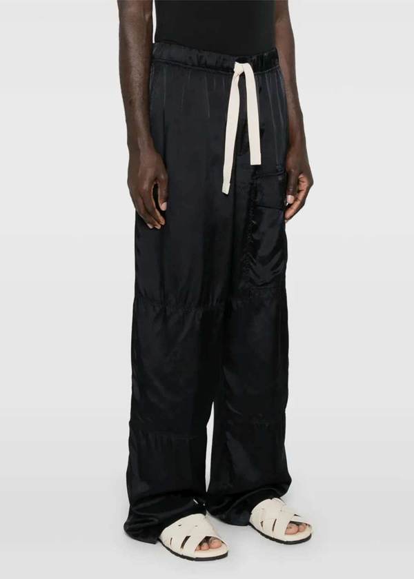 Dries Van Noten Pannoch 1427 M.W Pants - Navy | Garmentory