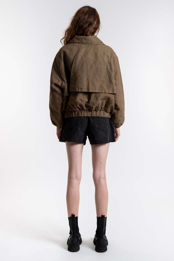 トップス deres double layered shirt jacket Mariela/double layered shirt jacket – deres.online