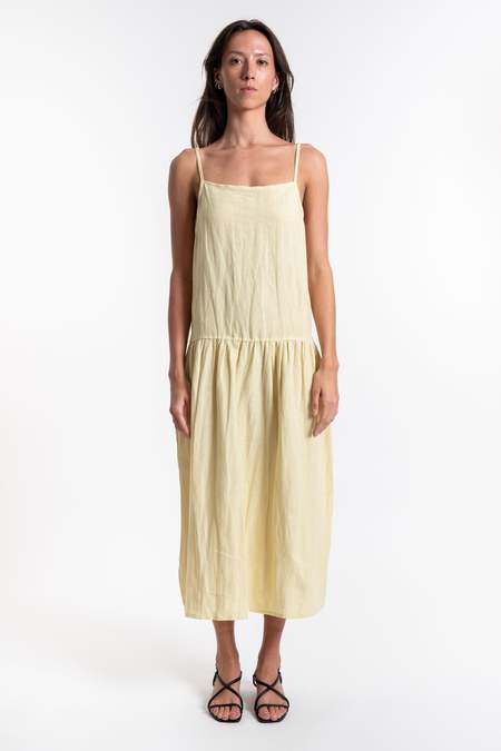 Simkhai Morrigan Linen Mini Dress - Ivory | Garmentory