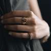 Kibera Flat Top Ring - Gold/Silver/Brass - Thumbnail 4