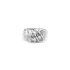 Sylvester Twisted Chunky Ring - Gold/Silver/Brass - Thumbnail 2