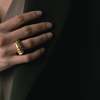 Sylvester Twisted Chunky Ring - Gold/Silver/Brass - Thumbnail 4