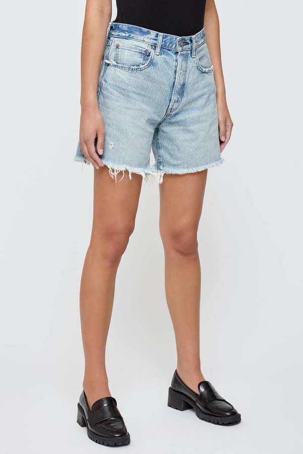 Short Sanctuary Nolita Plaid - Taille 27 Pouces - Tissu Tencel/rayon - Couleur Gris/bleu - Neuf Avec étiquettes