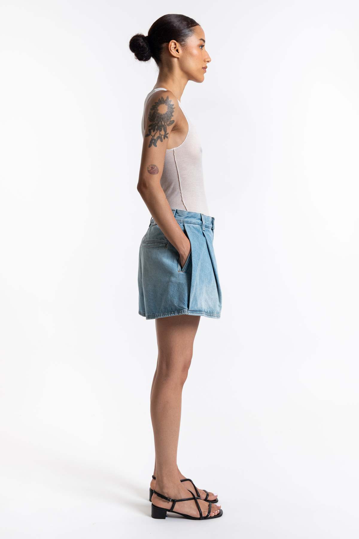 ショートパンツ HAIKURE ASHLEY DENIM SHORT PARADISE WASH Ashley Paradise Wash Shorts - Paradise Wash