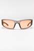 Monokel Crow Sunglasses - Matt Grey - Thumbnail 1