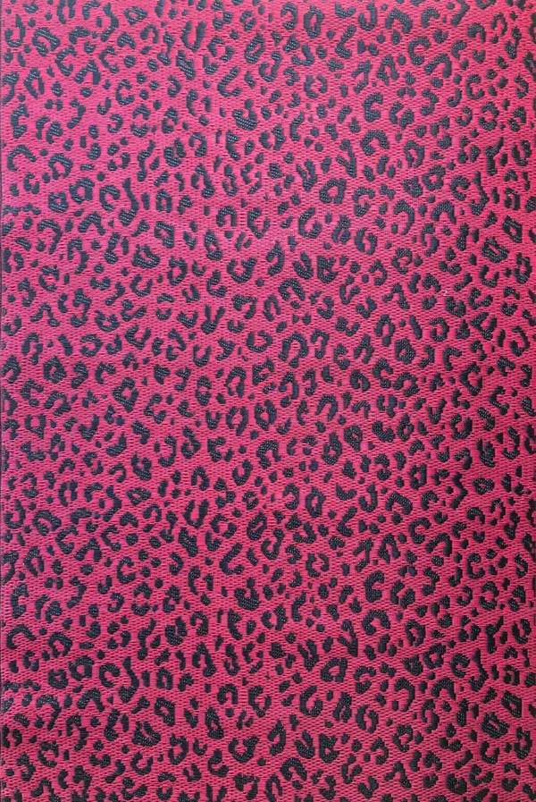 Mad Mats Leopard Magenta Rug