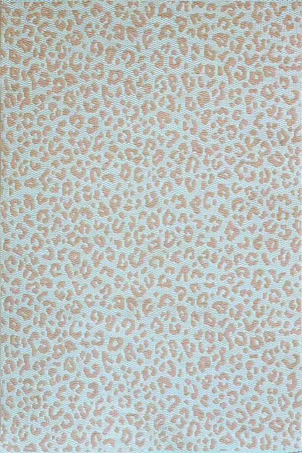 Mad Mats Leopard Silver & Sky Mat