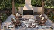 Mad Mats Palm Leaf Rug - Thumbnail 2