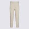 Jil Sander Cotton Pants - White - Thumbnail 1