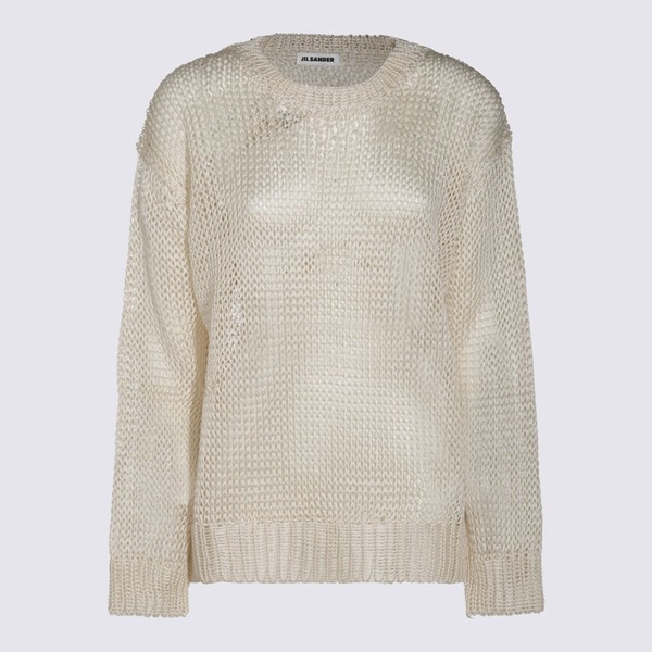 Jil Sander Silk Knitwear - Chalk Jil Sander Silk Knitwear - Chalk