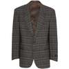 Tierre (Italy) 90s, Darill Oates 1897, Zigzag Weave, 70/30 Wool-Cashmere, Highland Tweed - Thumbnail 1