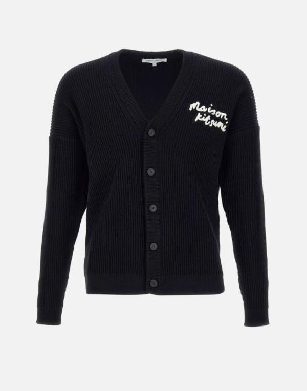Maison Kitsun Cardigan - Black
