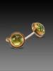 Ananda Khalsa Rosecut Peridot Stud Earrings - Thumbnail 2