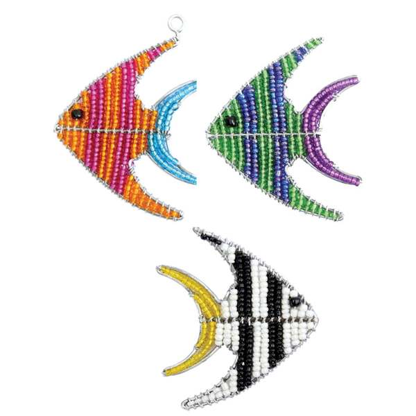 Beadworx Angel Fish Keyring