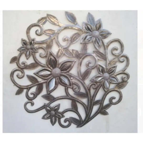 Beadworx Blooming Flowers Metal Art