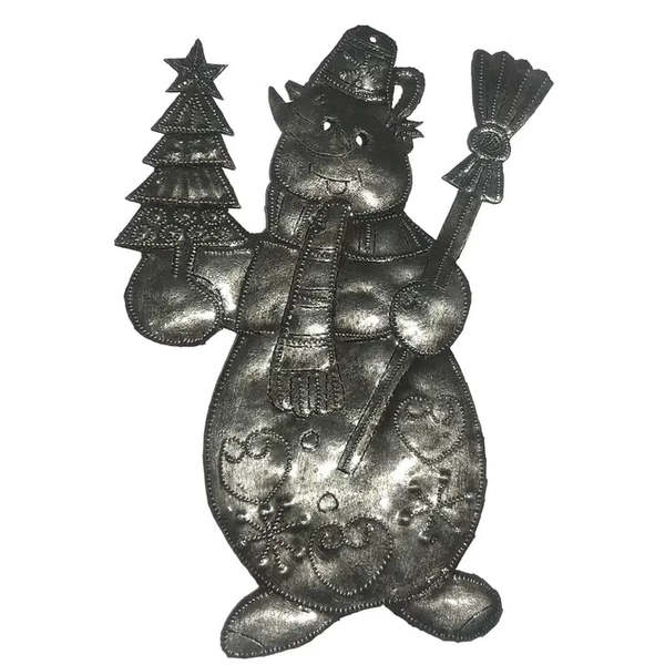 Beadworx Jolly Snowman Ornament