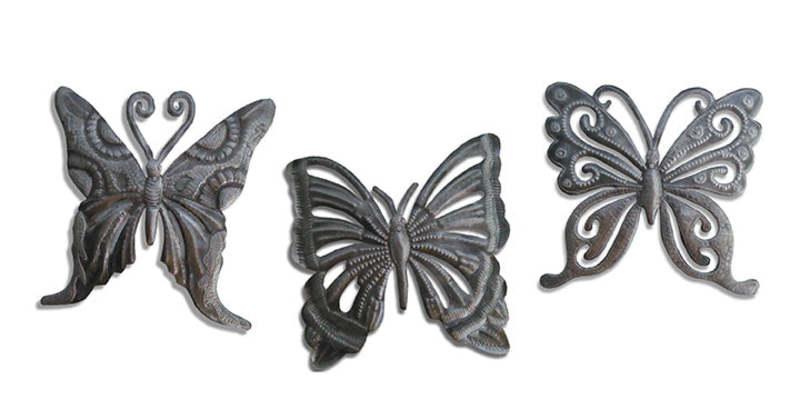 Beadworx Large Butterflies Wall Art