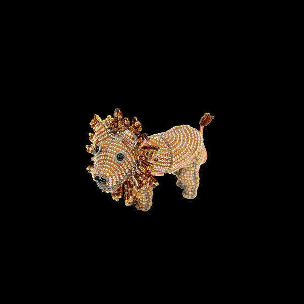 Beadworx Lion Figurine