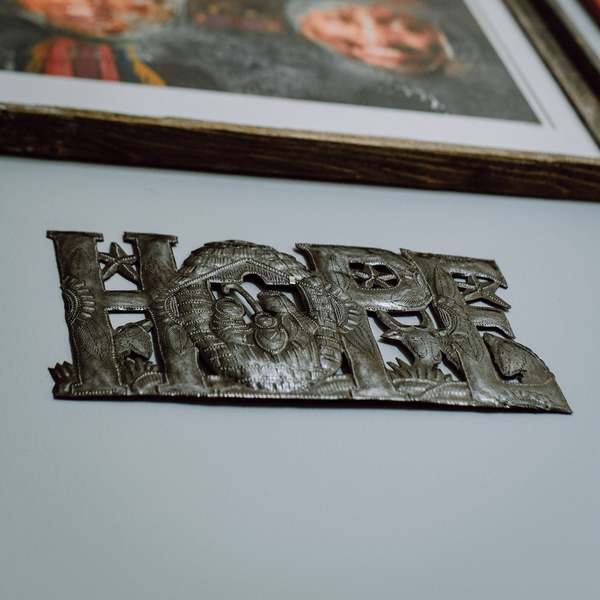 Beadworx Nativity Hope Metal Art