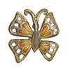 Beadworx Orange Butterfly Ornament - Thumbnail 1