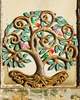 Beadworx Painted Songbird Tree Metal Art - Thumbnail 1