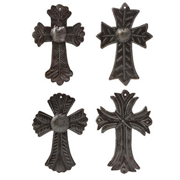 Beadworx Small Crosses (Set of 4) Decor