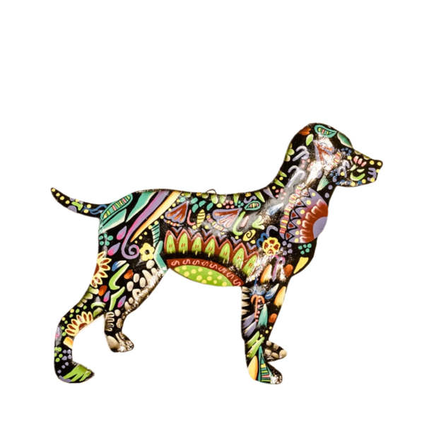 Beadworx Vivid Dog Wall Art