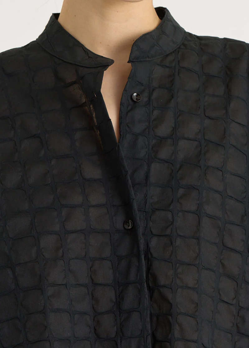 Black Crane Ripple Finish Shirt Black Crane Ripple Finish Shirt