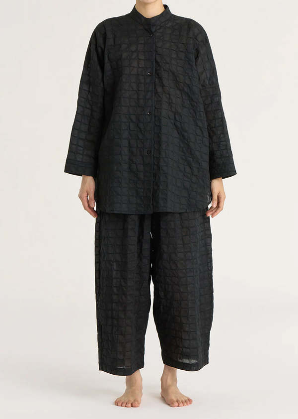 Black Crane Ripple Finish Shirt Black Crane Ripple Finish Shirt
