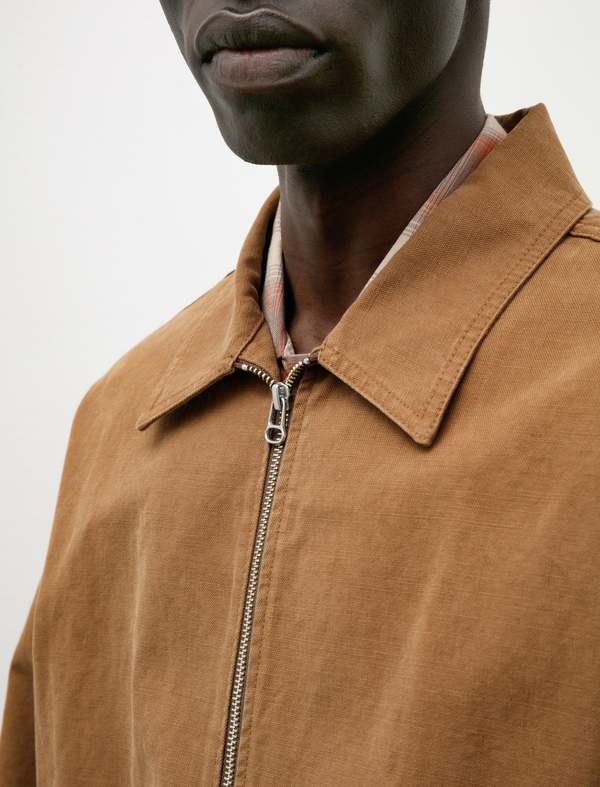 Ernie Palo Cotton Nidom Zip Blouson Jacket | Garmentory