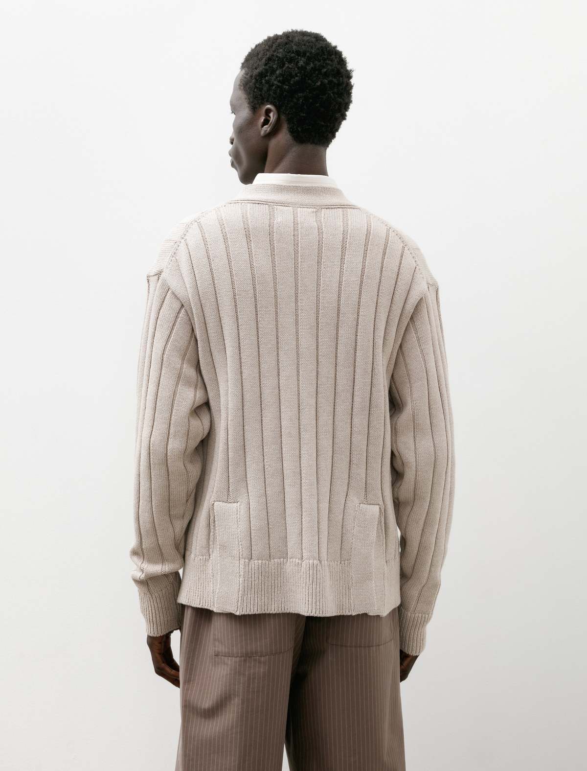 Ernie Palo　Linen Rib Cardigan Ernie Palo：LINEN RIB CARDIGAN - MINT - ORANN 通販サイト