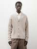 Ernie Palo Wide Rib Knit Cardigan - Thumbnail 4