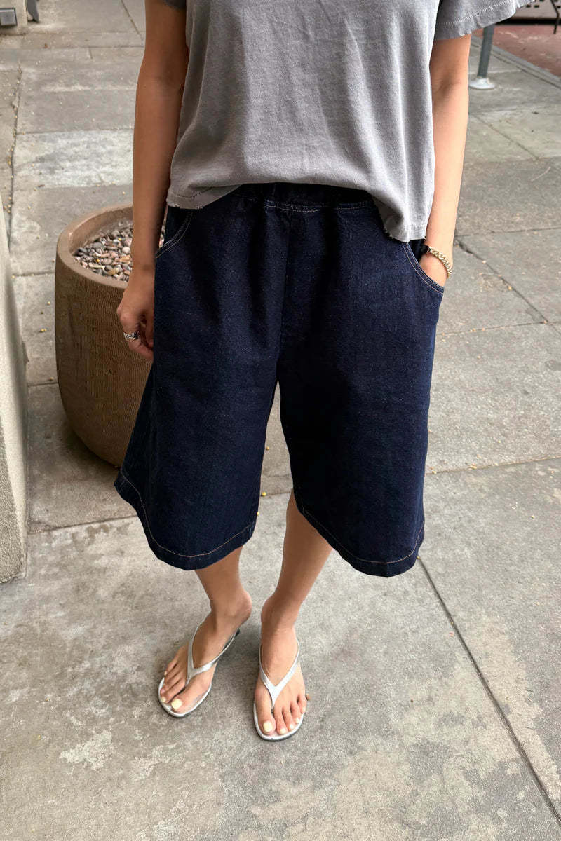 Le Bon Shoppe Liam Bermuda Short - Raw Denim Le Bon Shoppe Liam Bermuda Short - Raw Denim