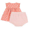 KIDS Petit Bateau Baby Two Piece Set - Orange - Thumbnail 3