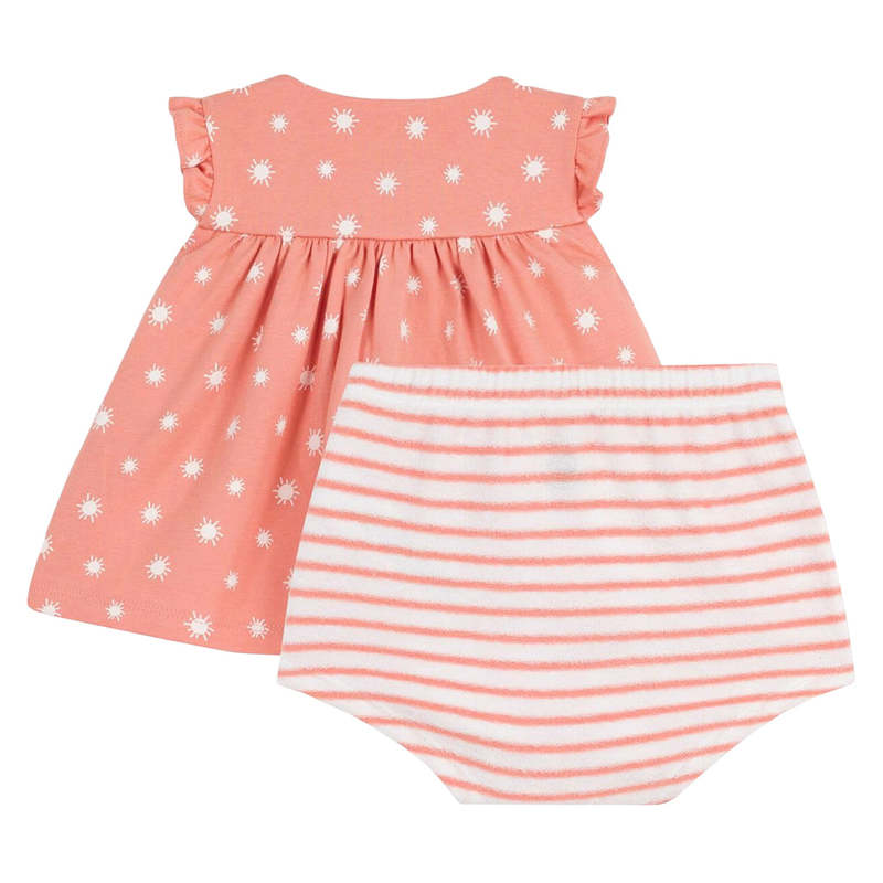 KIDS Petit Bateau Baby Two Piece Set - Orange