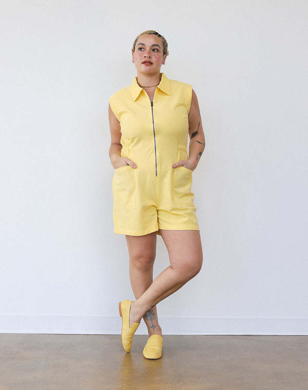 Noble Tank Suit - Butter