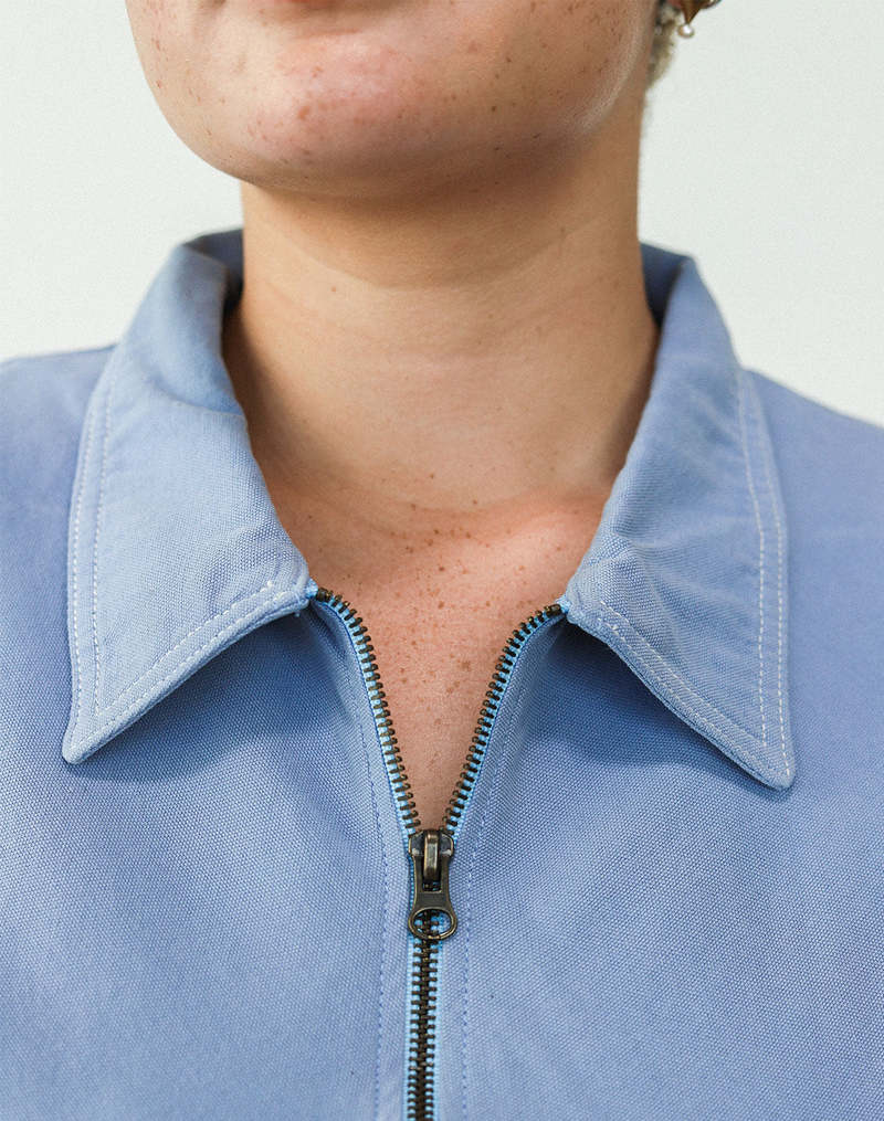 Noble Tank Suit - Pebble Blue