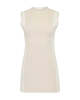 JW ANDERSON Denim Twill Mini Shift Dress - Cream - Thumbnail 1