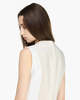 JW ANDERSON Denim Twill Mini Shift Dress - Cream - Thumbnail 5