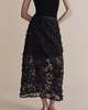 Mijeong Park Appliqued Midi Skirt - Thumbnail 4